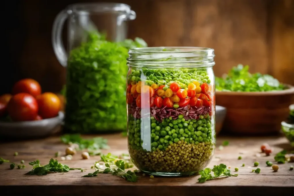 Salade de lentilles