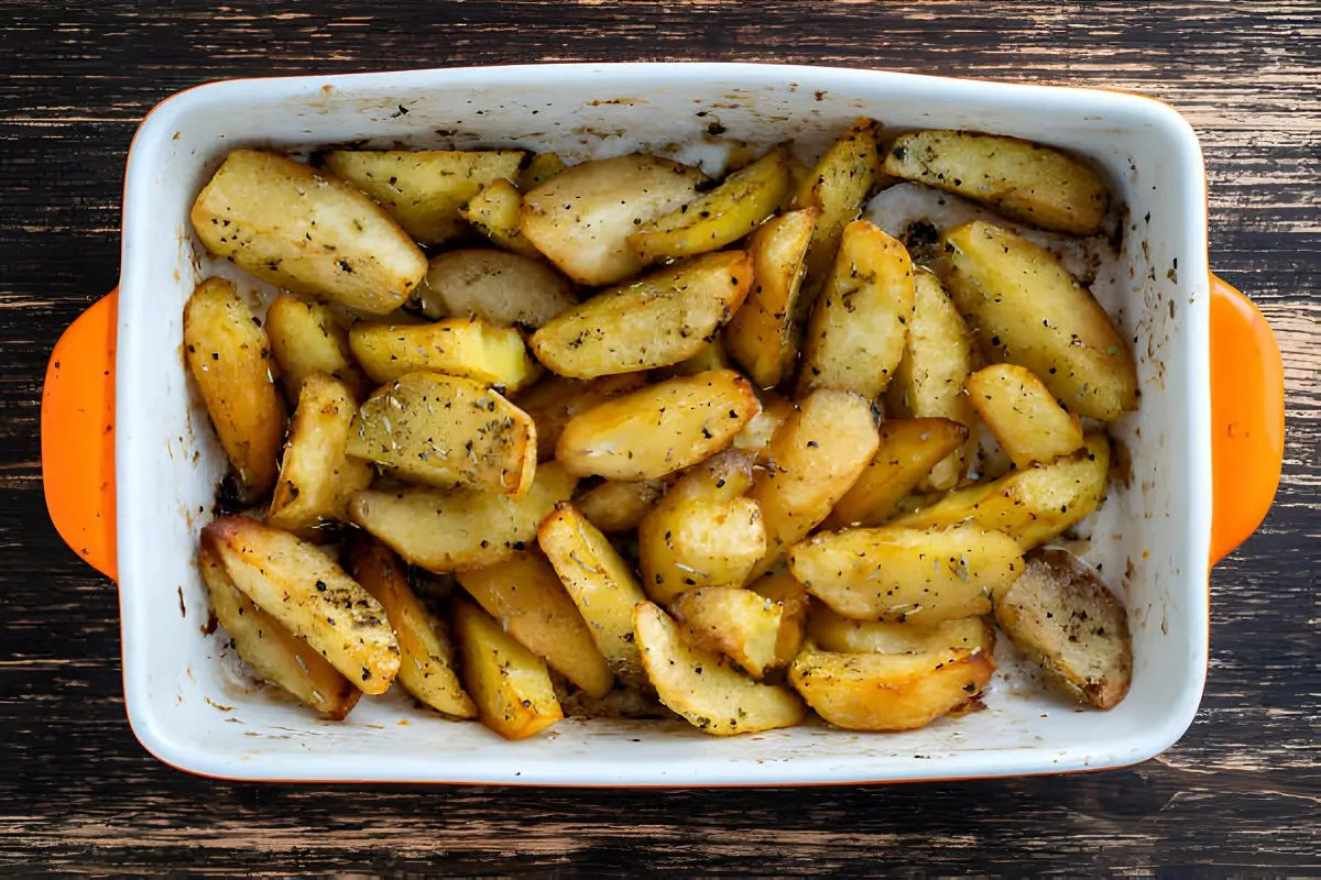 Pommes de terre au four croustillantes façon grands-mères